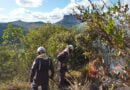 Bombeiros controlam incêndio na região da Chapada Diamantina
