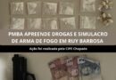 Polícia apreende drogas e simulacro de arma durante ação em Ruy Barbosa