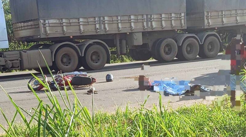 Tragédia em Itaberaba: Acidente na BR-242 deixa uma vítima fatal e outra ferida