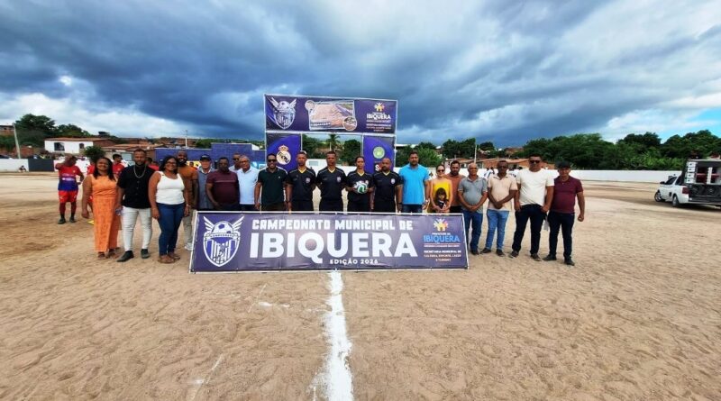 Começou o Campeonato Municipal de Futebol 2026 de Ibiquera