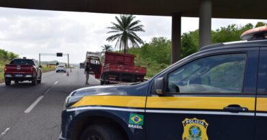 PRF apreende mais de 100 comprimidos de anfetaminas na BR-242, em Itaberaba (BA)
