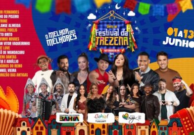 Confira as atrações confirmadas do Festival da Trezena 2026, em Ruy Barbosa